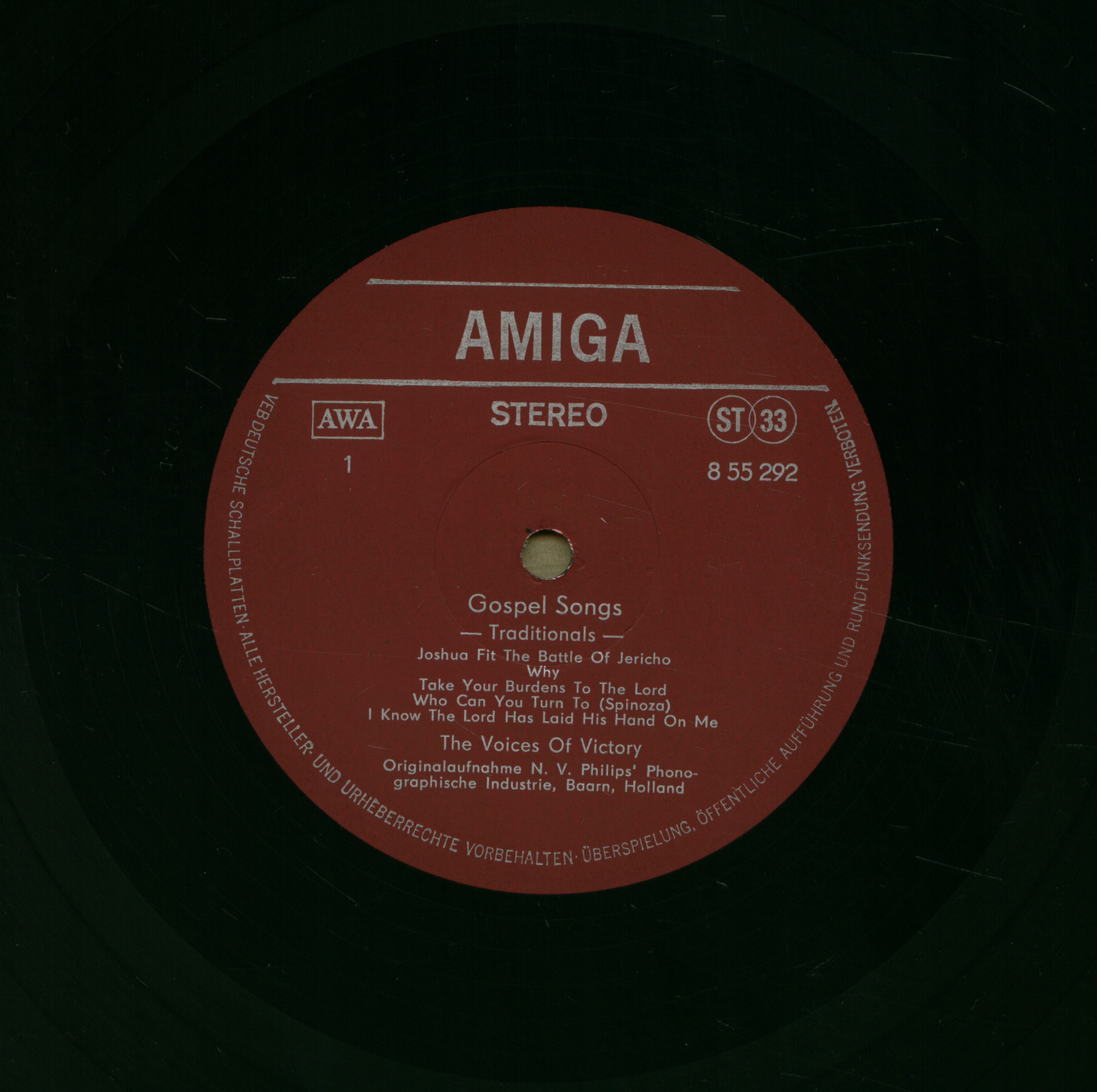 Negro spirituals [Hangfelvétel]